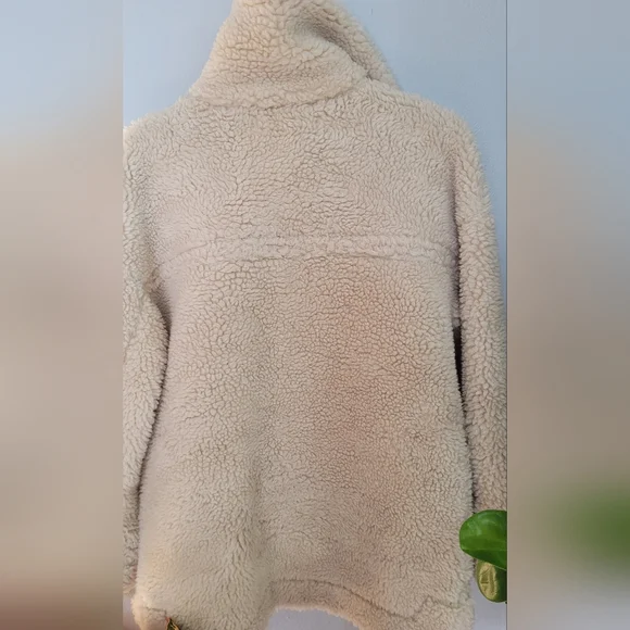 Mango 3 button sherpa jacket - Picture 8 of 11